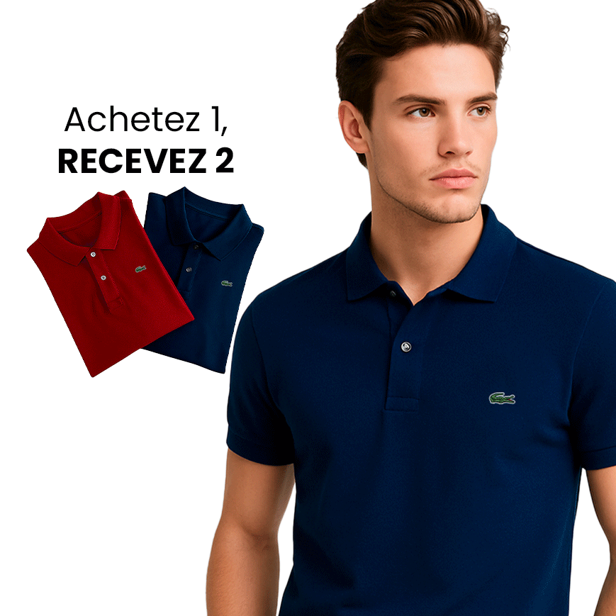 [2 pour le prix d’1] Lot de 2 polos Premiere LCT