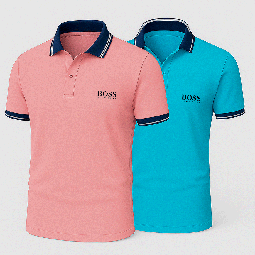 [ACHETEZ 1 OBTENEZ 2] Pack de 2 Polos Premiere