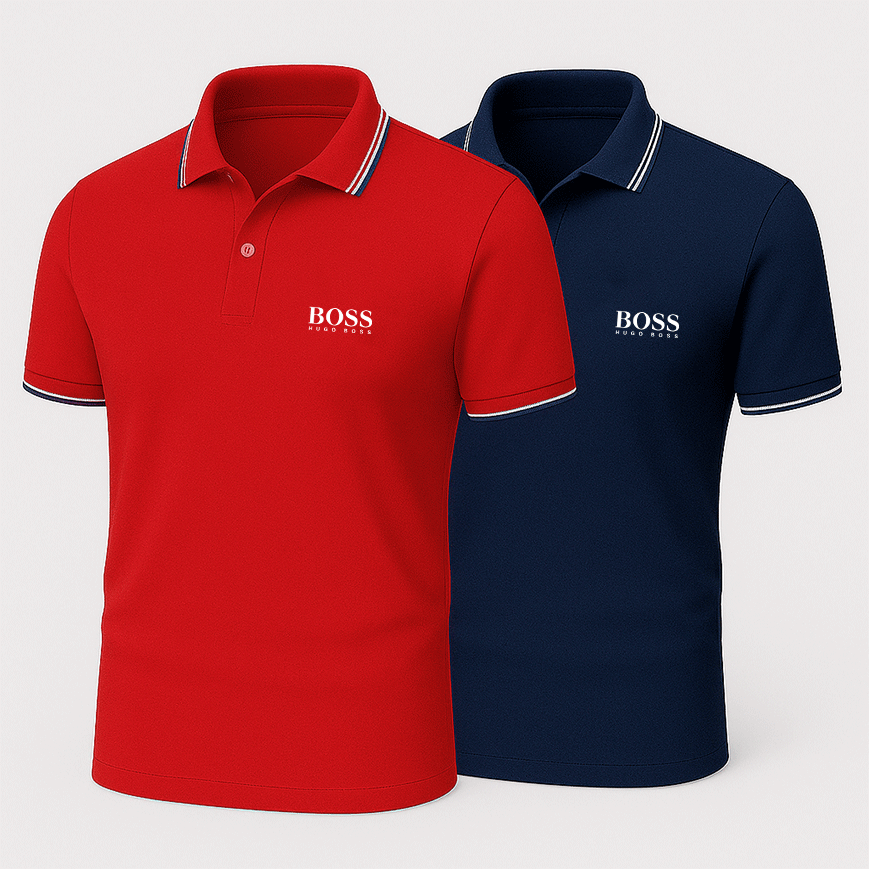 [ACHETEZ 1 OBTENEZ 2] Pack de 2 Polos Premiere